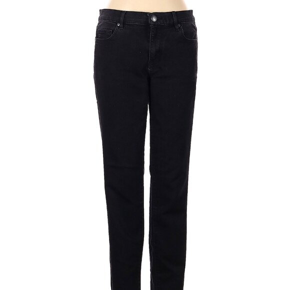 Women's LOFT Black Skinny Jeans - Picture 1 of 4